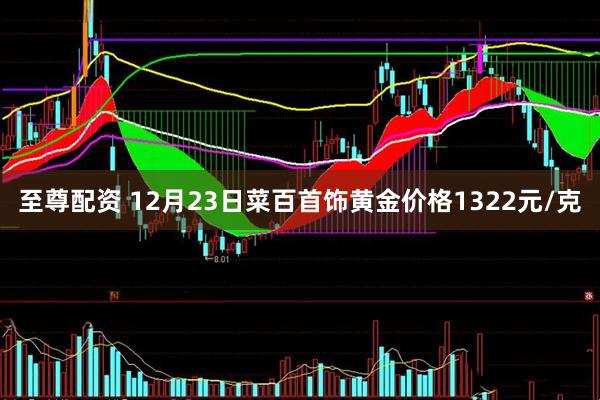 至尊配资 12月23日菜百首饰黄金价格1322元/克
